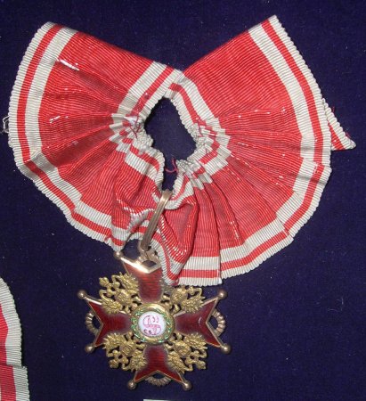 Знак ордена Св. Станислава II ст.