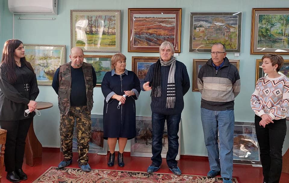 Персональная выставка Александра Головинского  "Мир мелком пастели".