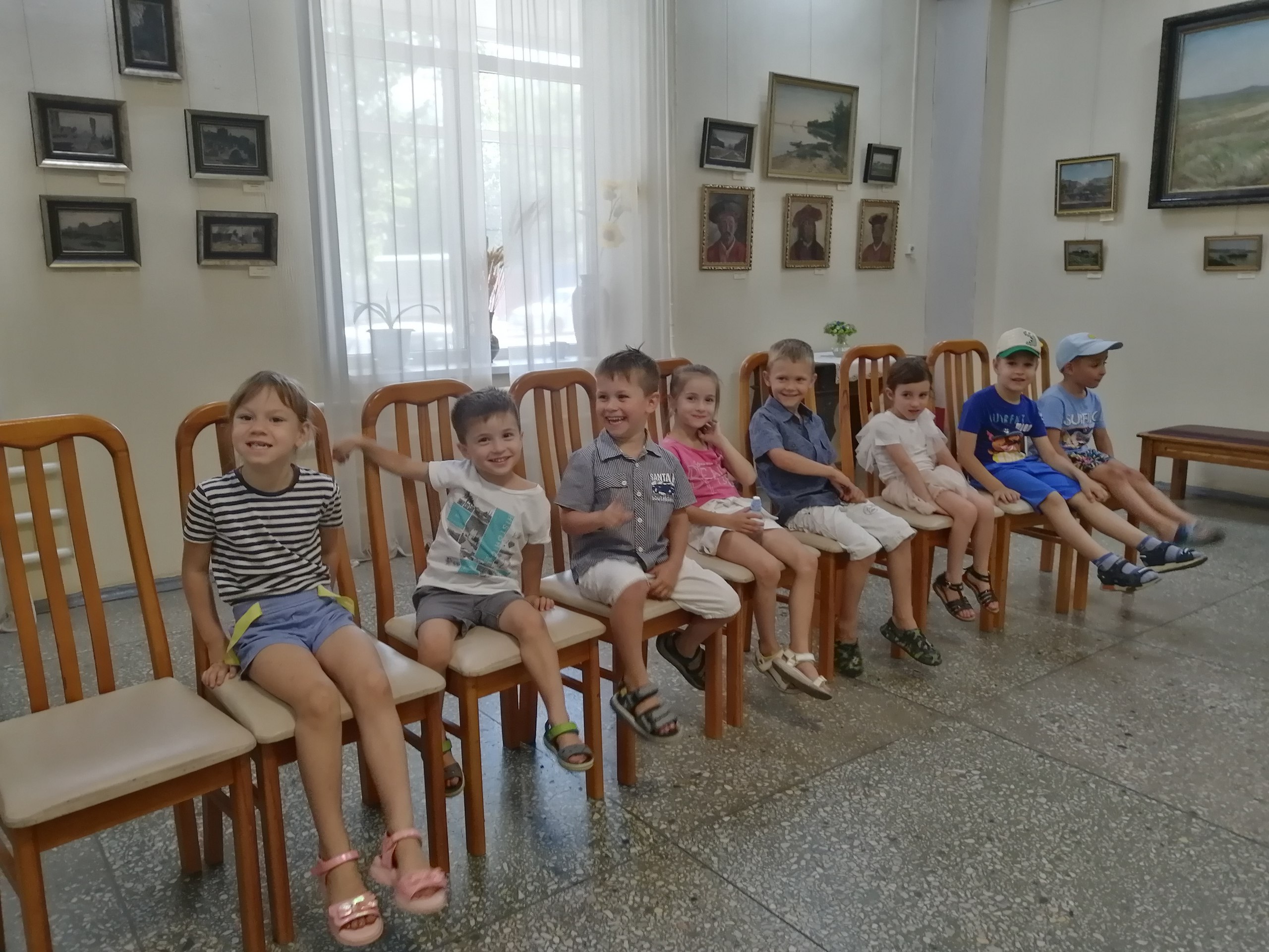 Посещение Дома-музея И. И. Крылова и Выставочного зала воспитанниками детского сада №3.