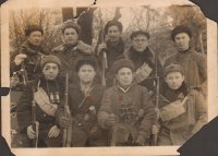 Фото Командно - политического состава 51 истребительного отряда.