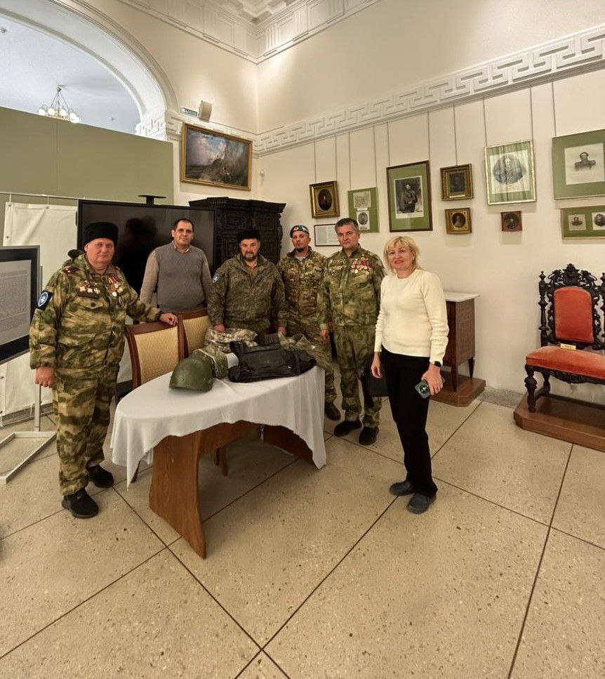 Славная традиция передачи казаками предметов в музей сохраняется.