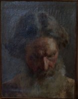 Мясоедов Г.Г., Этюд "Голова старика", 1871 -1910 гг.