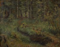 Шишкин И.И. Этюд "Дорожка" ("Тропинка"), 1871-1898 гг.