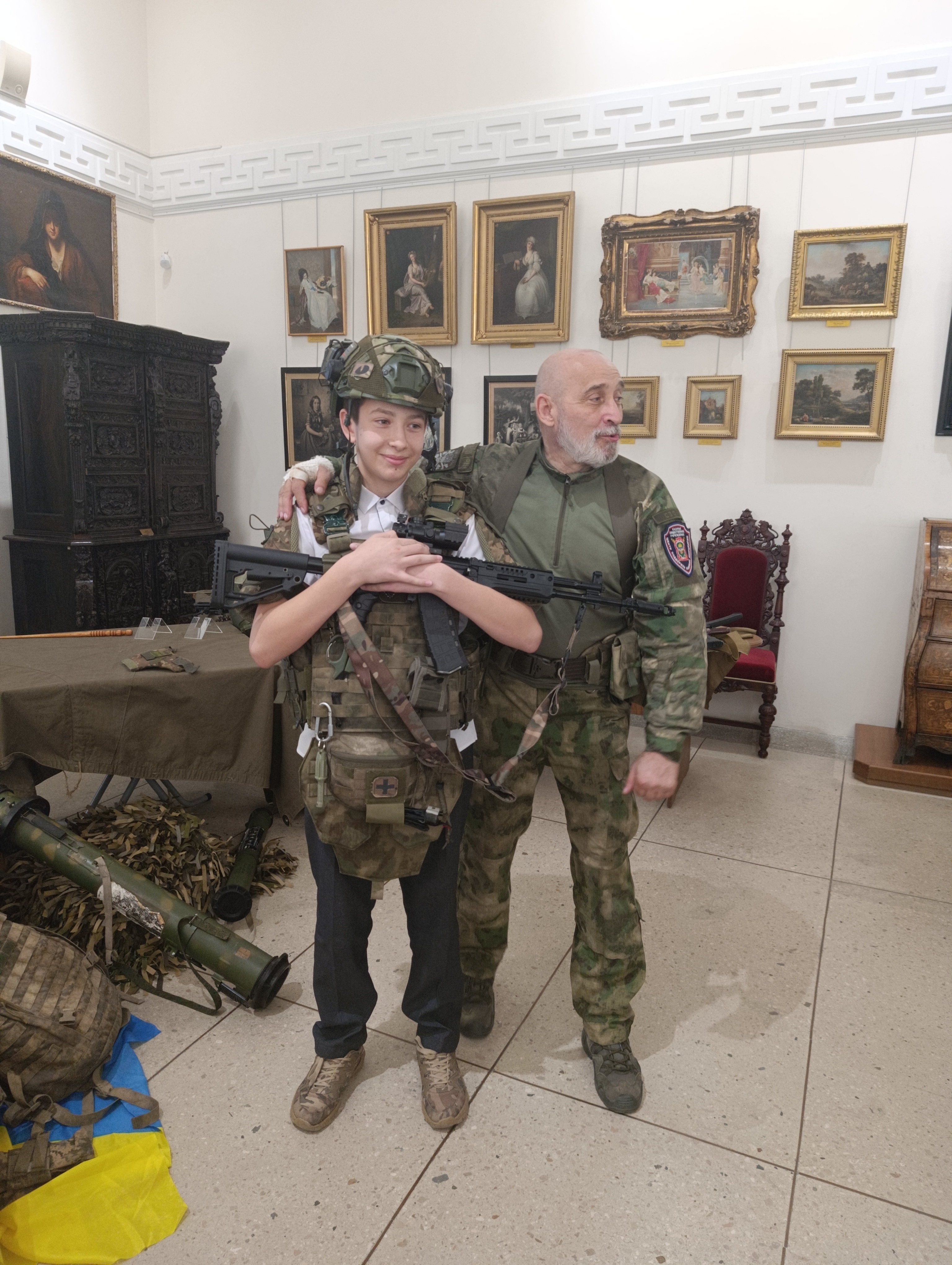7 мая, в преддверии Дня Победы в Музее истории донского казачества состоялся Урок Мужества.